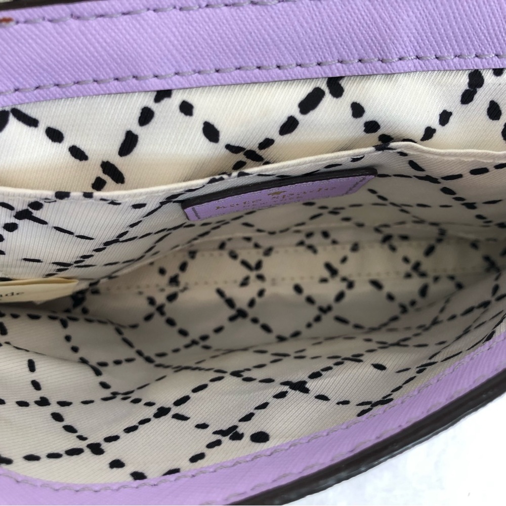 Kate spade Turn Lock Crossbody, Lavender - Picture 5 of 12
